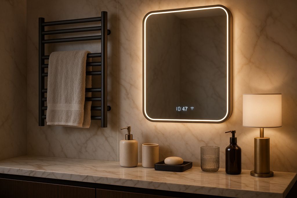 Accessoires salle de bain à couper le souffle
