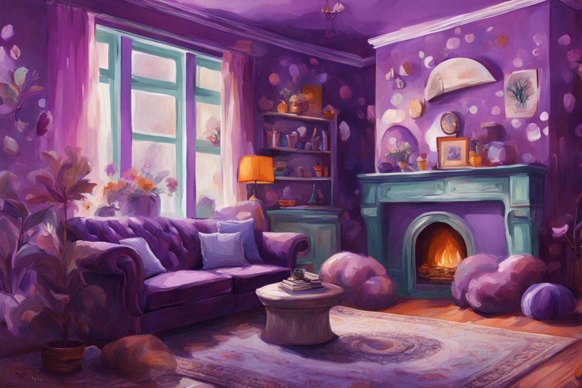 Boostez votre intérieur avec le style déco violette !